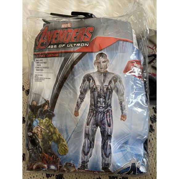 Marvel Avengers Age Of Ultron Muscle Halloween Costume Adult Standard Size NEW - Picture 2 of 9